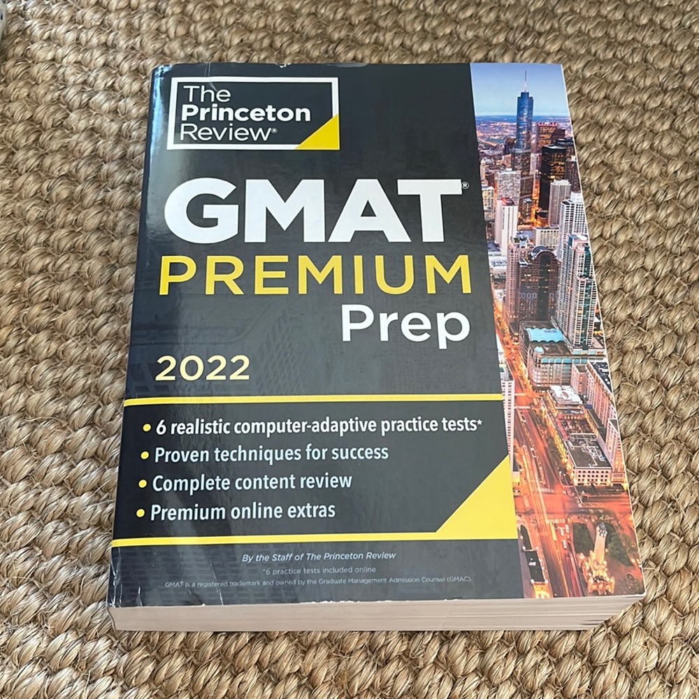 2022 GMAT Prep Book with 6 Practice Tests Princeton Review
